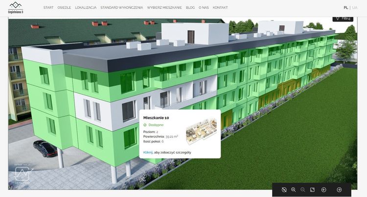Featured image for article: Interactive 3D Mock-up of the Estate - Surprise Customers