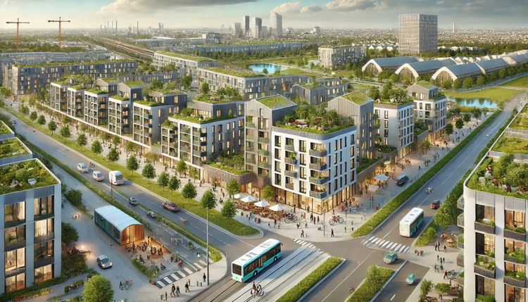 Featured image for article: Ideal Housing Estate Plan in Germany - AI Predictions for the Coming Years