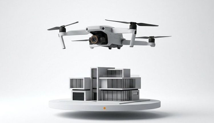 Featured image for article: Drone photos in the real estate industry – are they worth it?