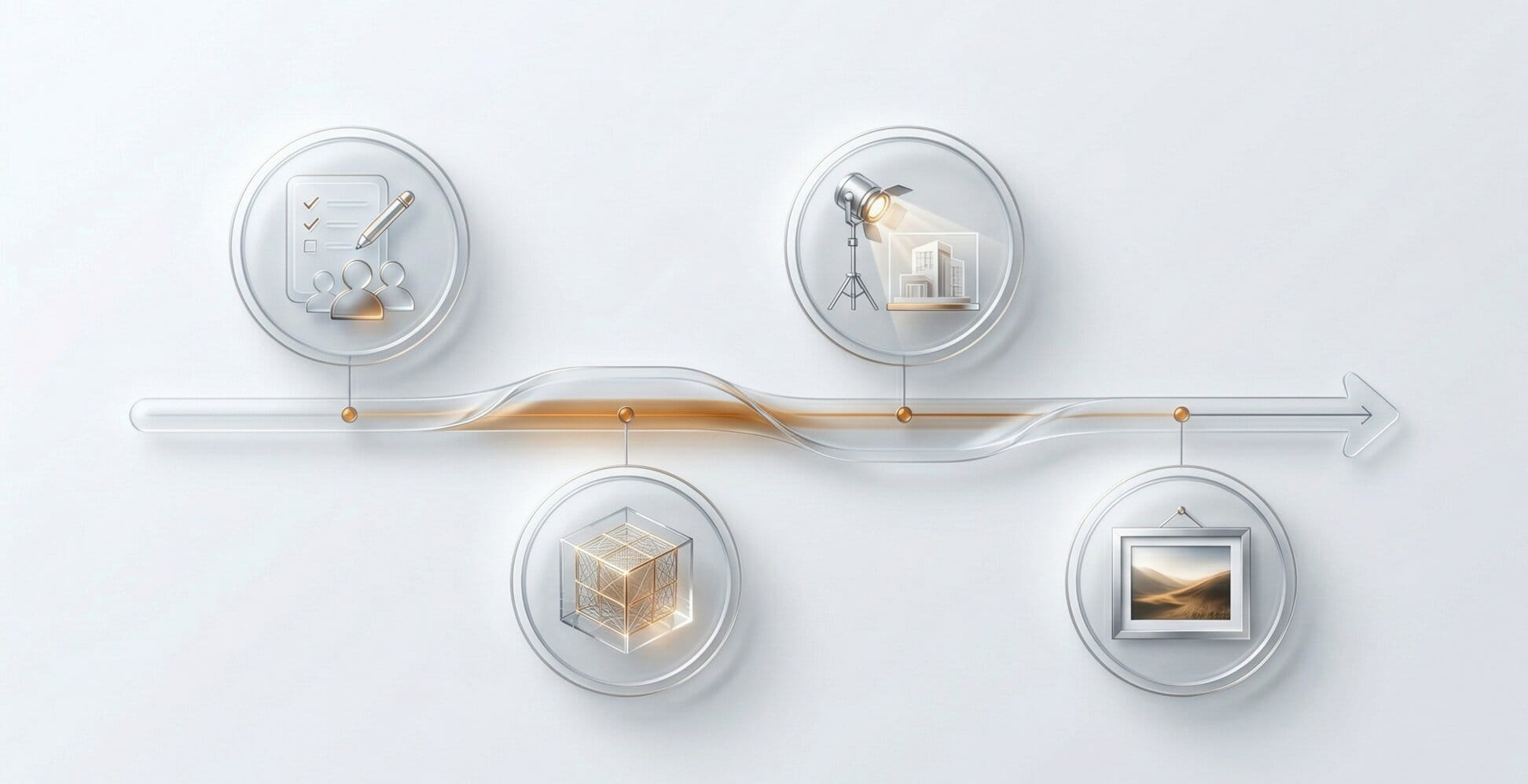 Der Prozess der Erstellung von 3D Visualisierungen