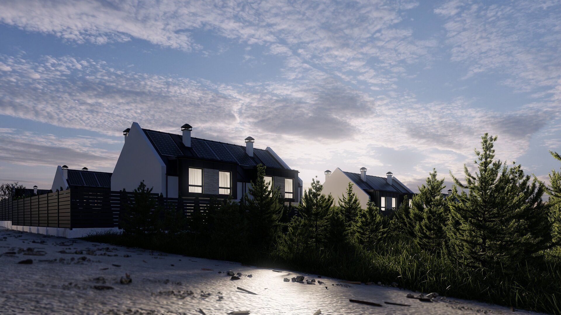 wizualizacja 3d osiedla poznań