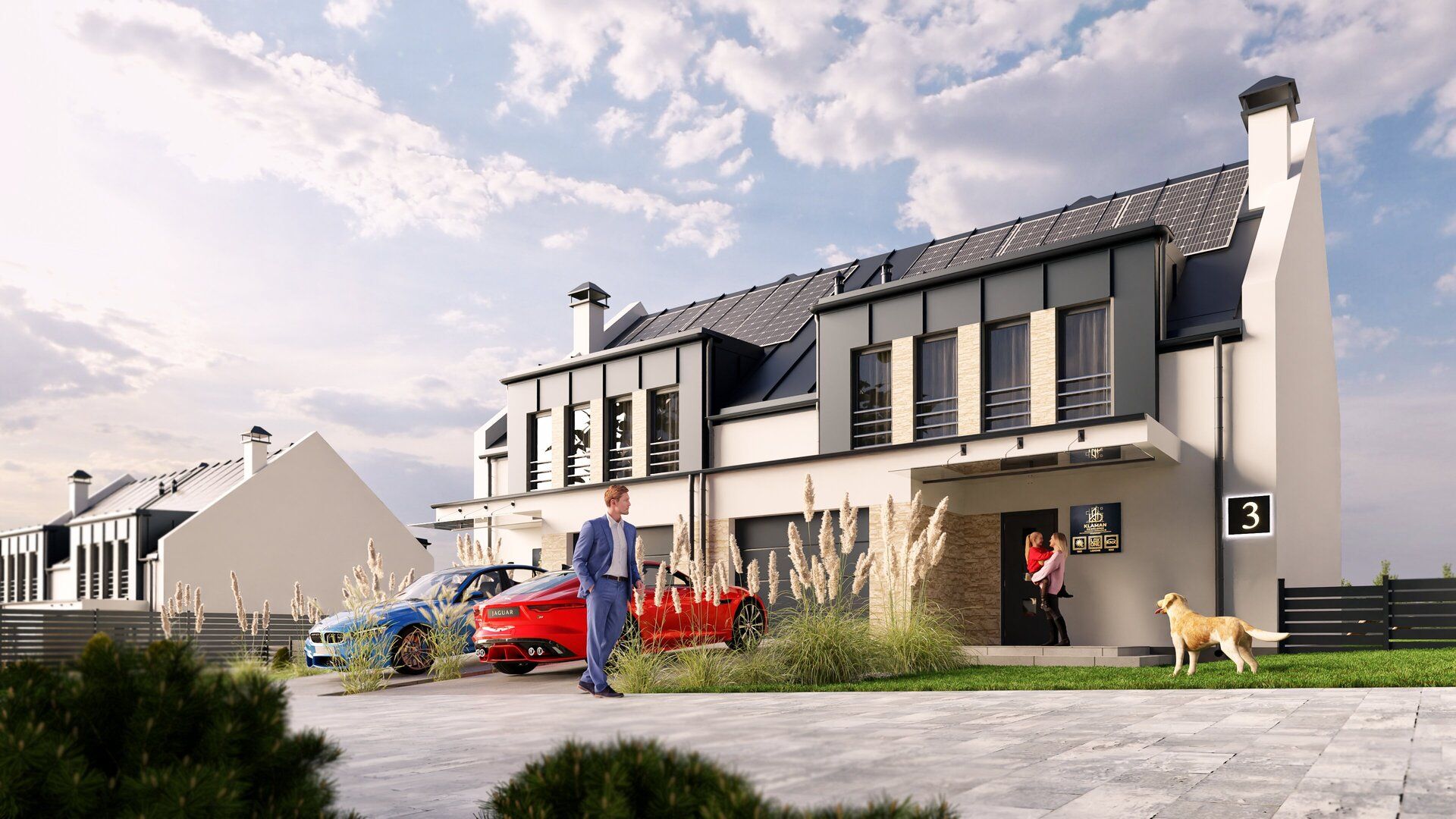 wizualizacja 3d osiedla poznań