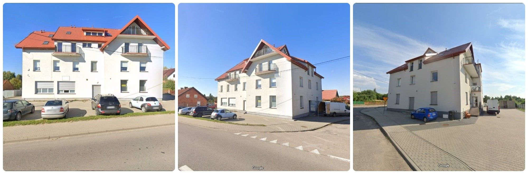 zdjęcia budynku przed projektem elewacji